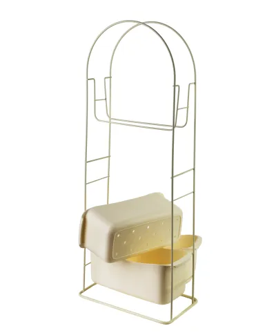 DEA BEIGE Półka 3 poziomowa 27,5x13x73cm