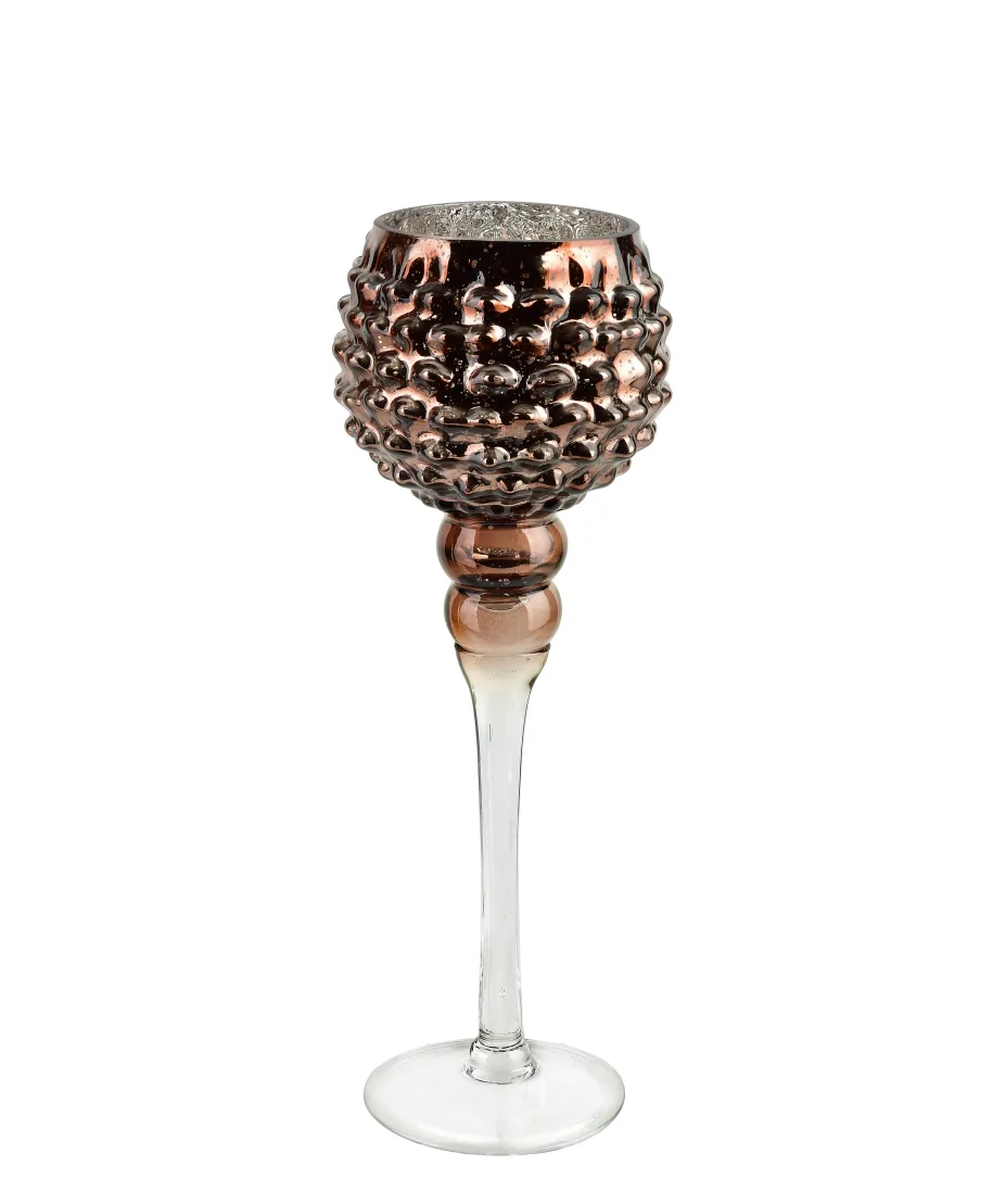 DONNA Świecznik kielich 13xh35cm