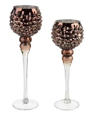 DONNA Świecznik kielich 13xh35cm