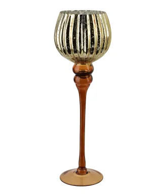 DONNA Świecznik kielich 13xh40cm