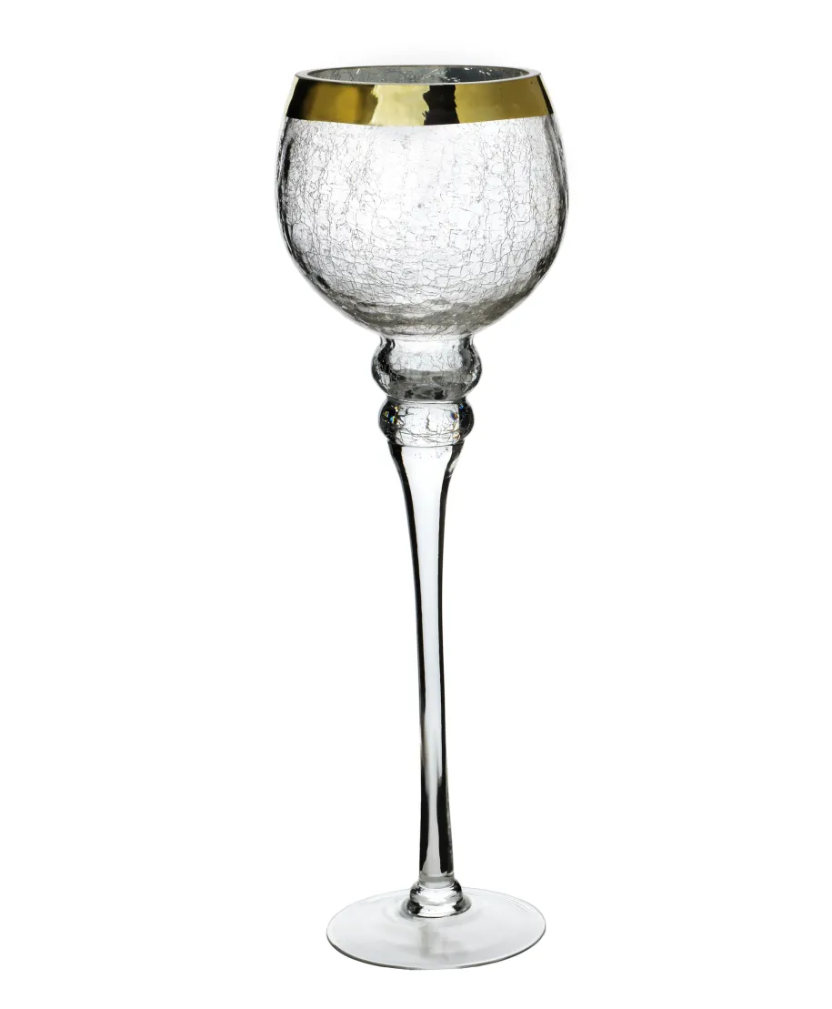 DONNA Świecznik kielich 13xh40cm DONNA Świecznik kielich 13xh40cm