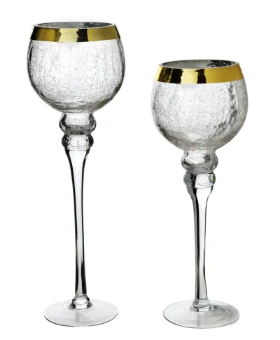 DONNA Świecznik kielich 13xh40cm