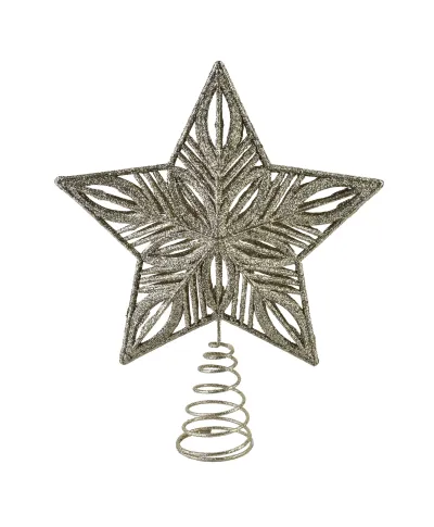 SANTA LILA Gwiazda czubek 24x20cm