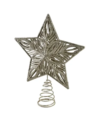 SANTA LILA Gwiazda czubek 24x20cm