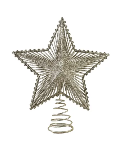 SANTA LILA Gwiazda czubek 19x23cm