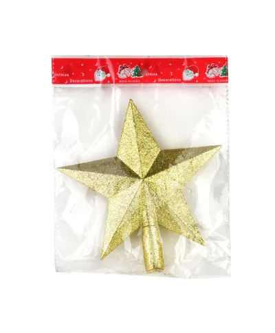 SANTA LILA Czubek na choinkę 19x20cm