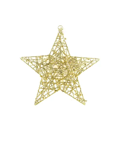 SANTA LILA Ozdoba Gwiazda 30cm Led