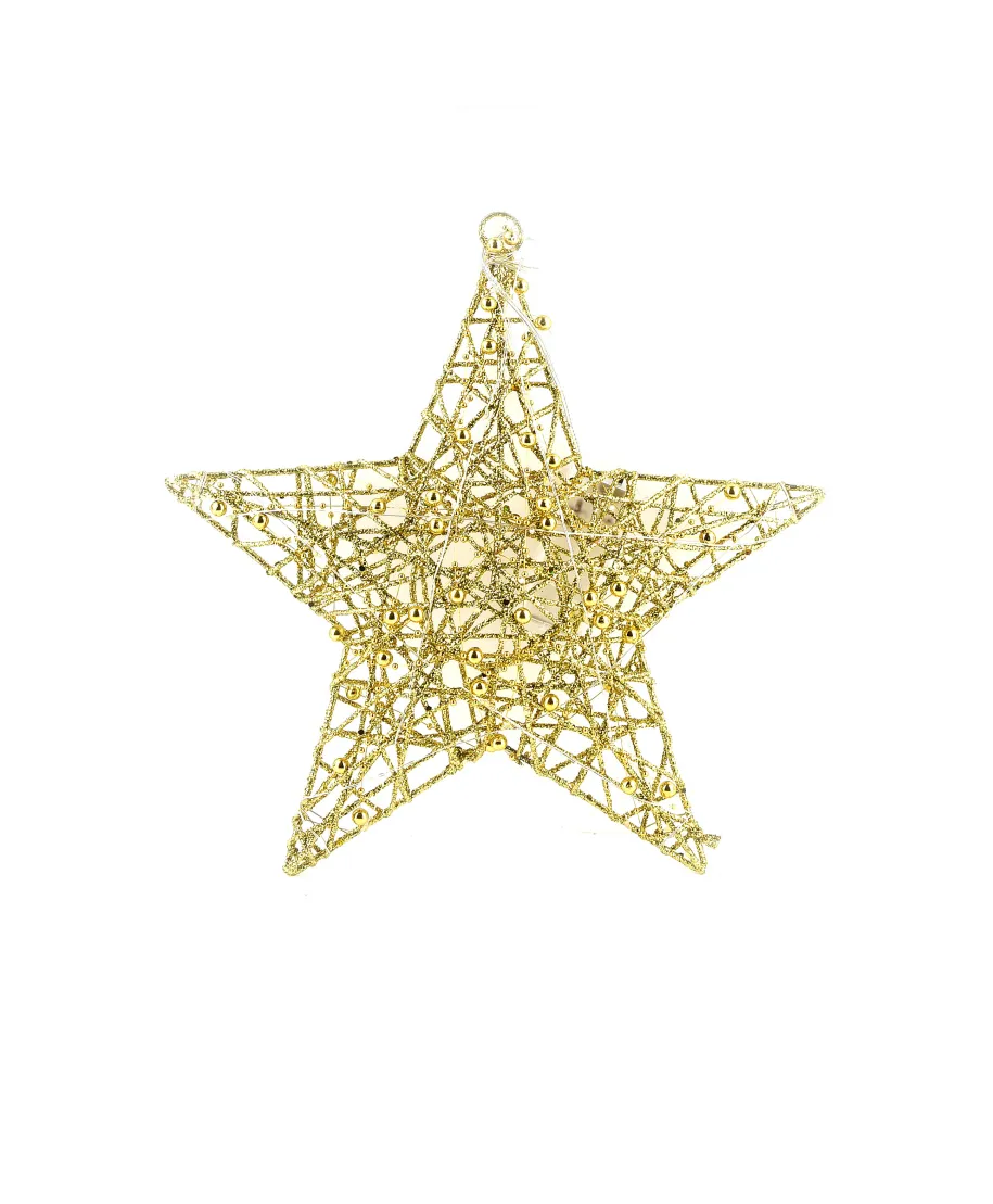 SANTA LILA Ozdoba Gwiazda 30cm Led