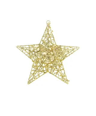 SANTA LILA Ozdoba Gwiazda 30cm Led