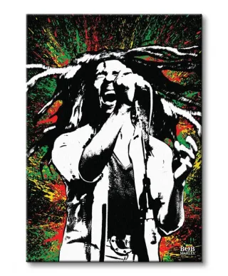 Obraz na płótnie - Bob Marley (Paint)