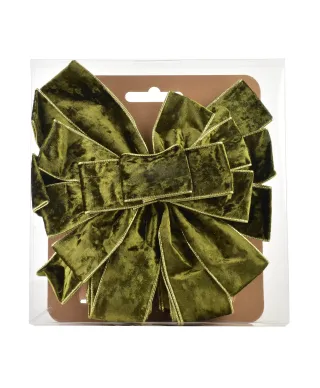 SANTA LILA Kokarda 32x130cm zgniła zieleń