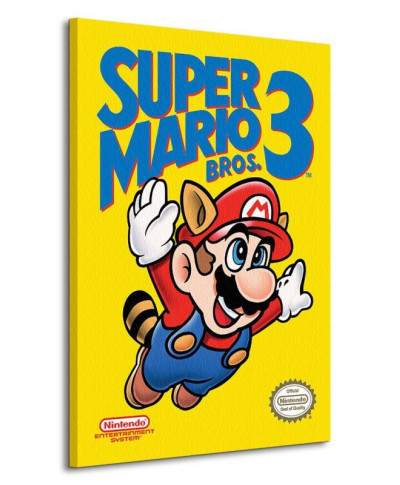 Obraz na płótnie - Super Mario Bros. 3 (NES Cover)