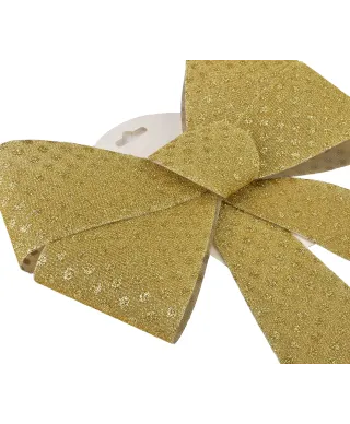 SANTA LILA Kokarda złota 22x25cm