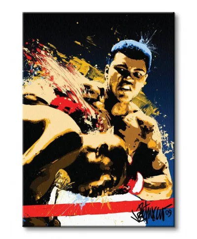 Obraz na płótnie - Muhammad Ali (Stung - Petruccio)