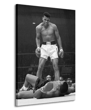 Obraz na płótnie - Muhammad Ali (Ali vs Liston Portrait Corbis)