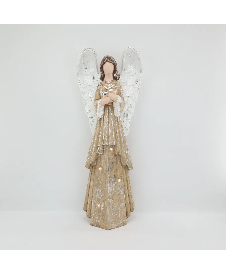 ANGEL Figurka LED 21x11,5x55,5cm
