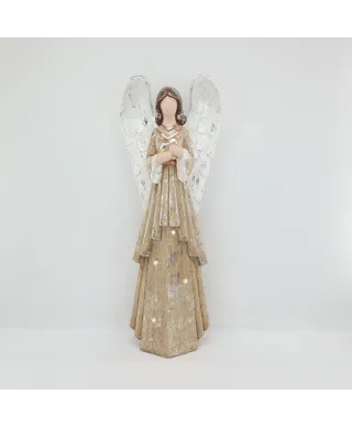 ANGEL Figurka LED 21x11,5x55,5cm