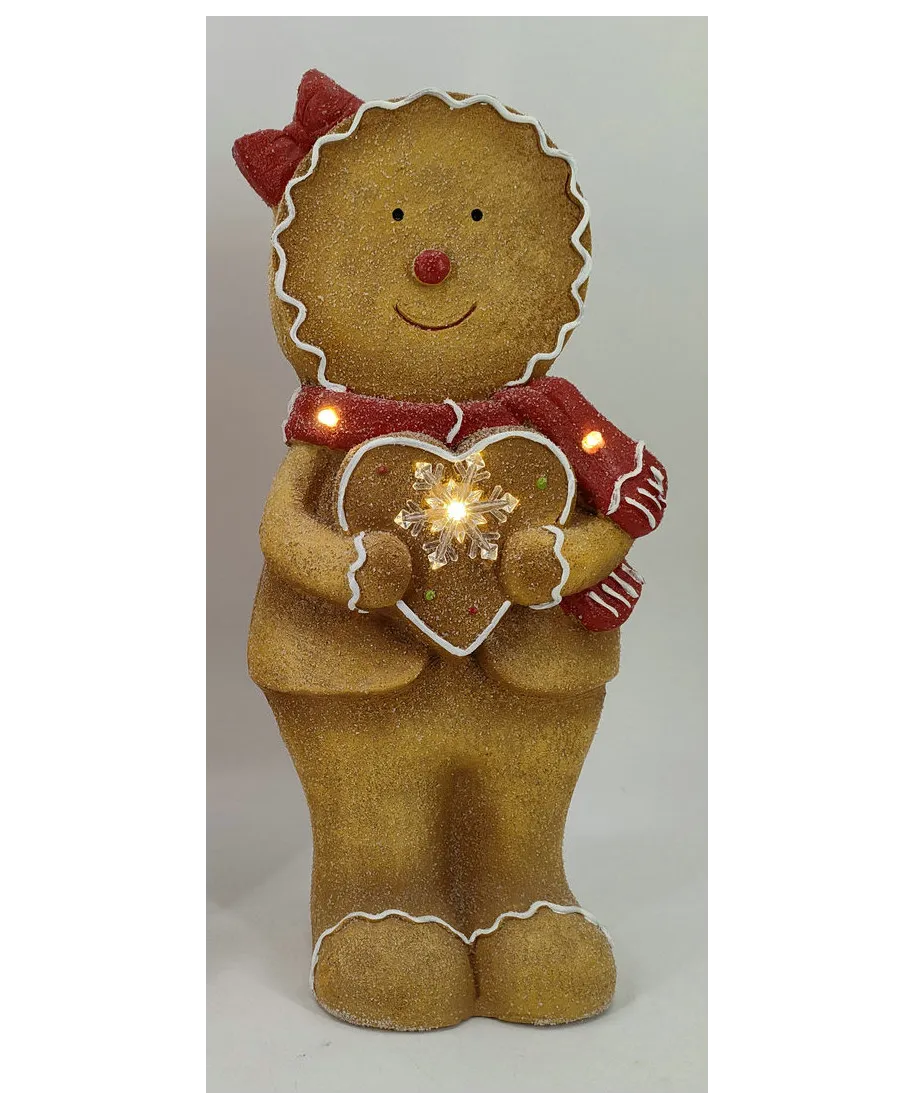 SANTA LILA Figura LED 19,5x13,5x43,5cm CIASTEK SANTA LILA Figura LED 19,5x13,5x43,5cm CIASTEK