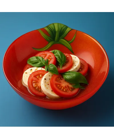 ARIA FRESH Miska pomidor 20,5x22xh4cm