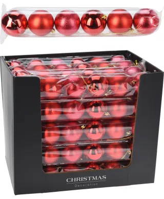 KOMPLET 6 BOMBEK 7CM