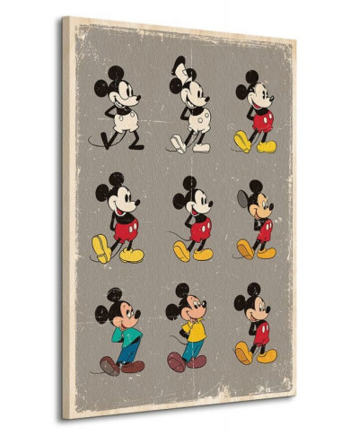 Obraz na płótnie - Mickey Mouse (Evolution)