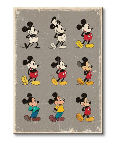 Obraz na płótnie - Mickey Mouse (Evolution)