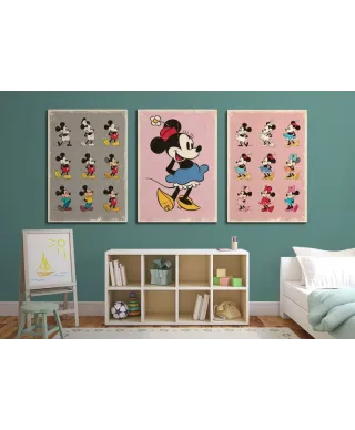 Obraz na płótnie - Mickey Mouse (Evolution)