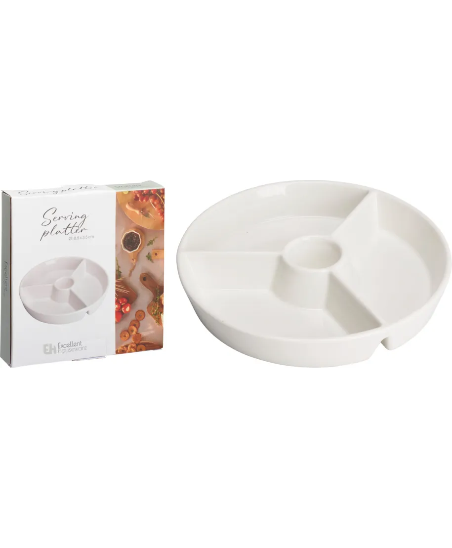 TALERZ NA PRZEKĄSKI 19CM