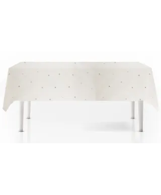 OBRUS ŚWIATECZNY 140X240CM ZŁOTY