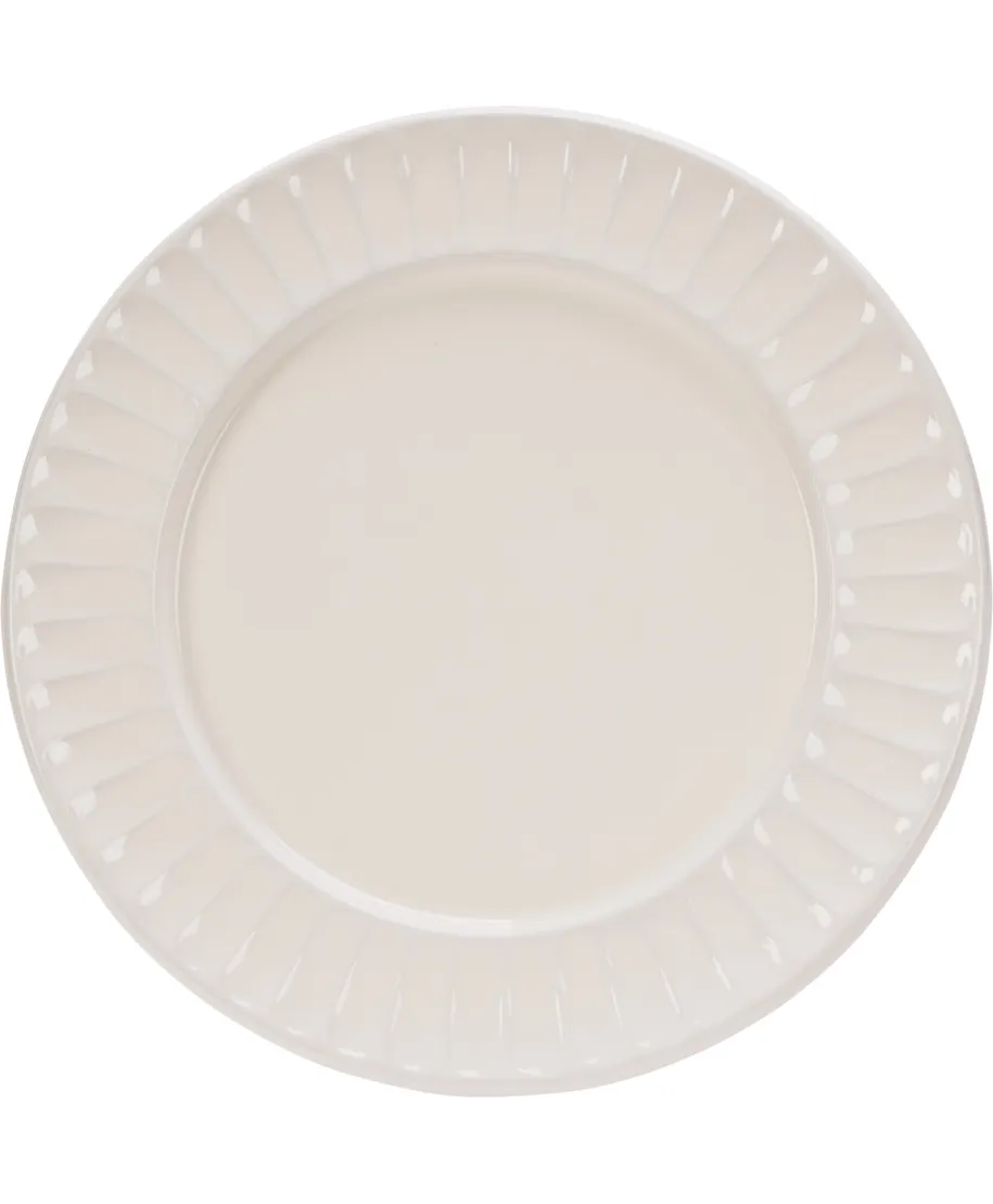 TALERZ EMALIOWANY 44CM BIAŁY