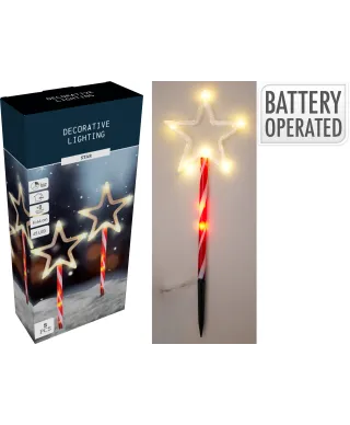 OZDOBA ZEWNĘTRZNA LED 45L 5SZTUK NA BATERIE