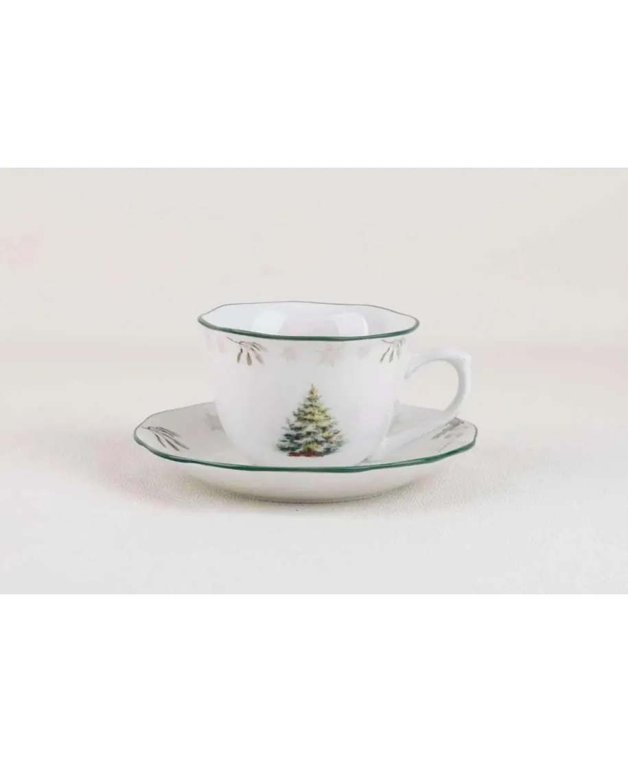 SANTA LILA Filiżanka ze spodkiem 220ml