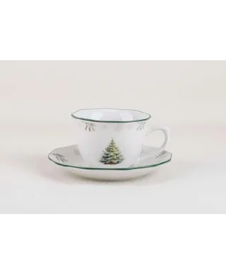 SANTA LILA Filiżanka ze spodkiem 220ml