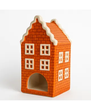 HYTTE Domek ceramiczny 7,5x7,5x14,5cm