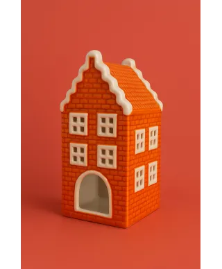 HYTTE Domek ceramiczny 7,5x7,5x14,5cm