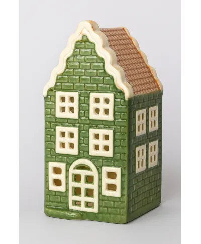 HYTTE Domek ceramiczny LED 5,6x5,2x11cm