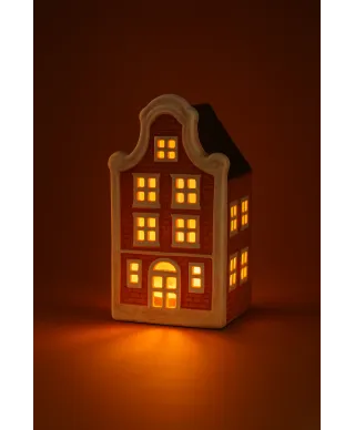 HYTTE Domek ceramiczny 8,5x7,5x16,3cm