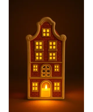 HYTTE Domek ceramiczny 8,5x7,5x16,3cm