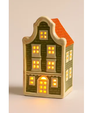 HYTTE Domek ceramiczny 6,5x5,5x12cm