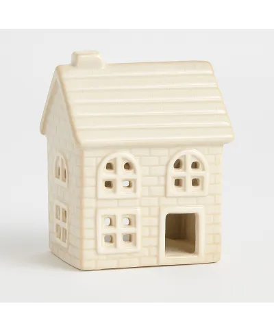 HYTTE Domek ceramiczny LED 6x5,5x8,4cm