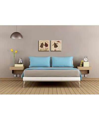 Obraz do salonu - A Spot of Handie Holding