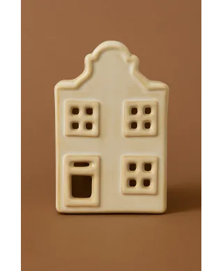 HYTTE Domek ceramiczny LED 5,7x5,5x8,6cm