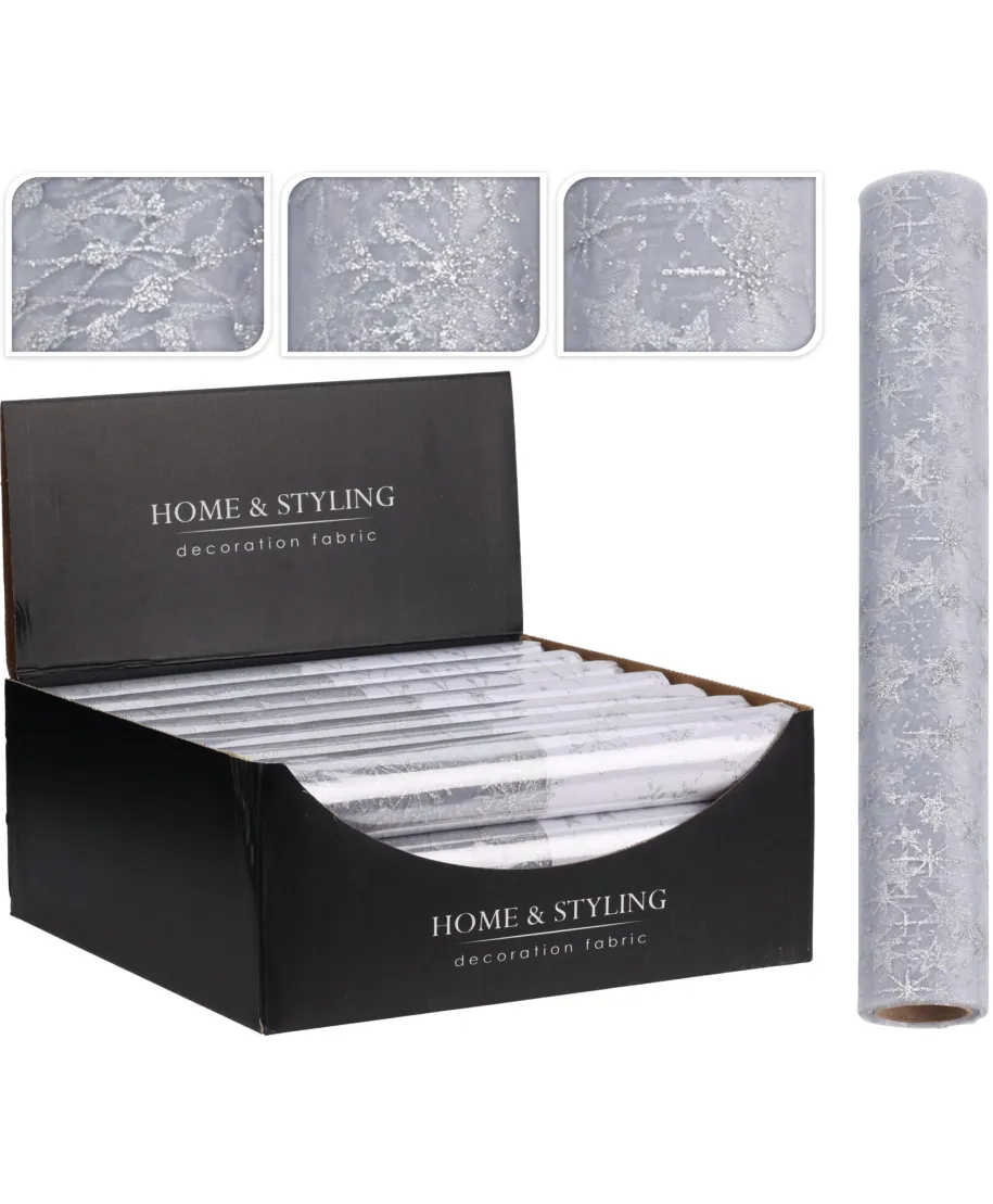 TKANINA OZDOBNA 500X30CM 3 RODZAJE