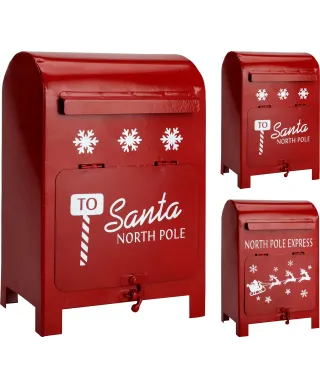 SKRZYNKA POCZTOWA 2 RODZAJE CZERWONA