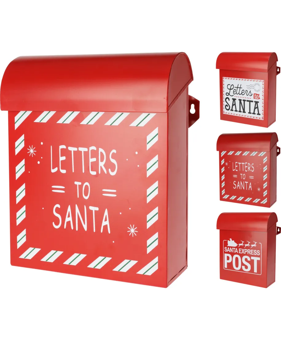 SKRZYNKA NA LIST 29CM 3 RODZAJE CZERWONA