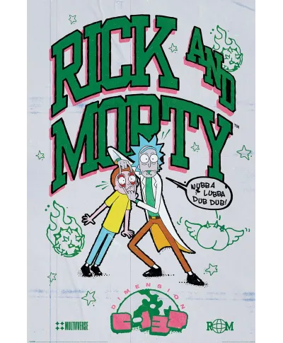 Rick And Morty Bodega Universe - plakat