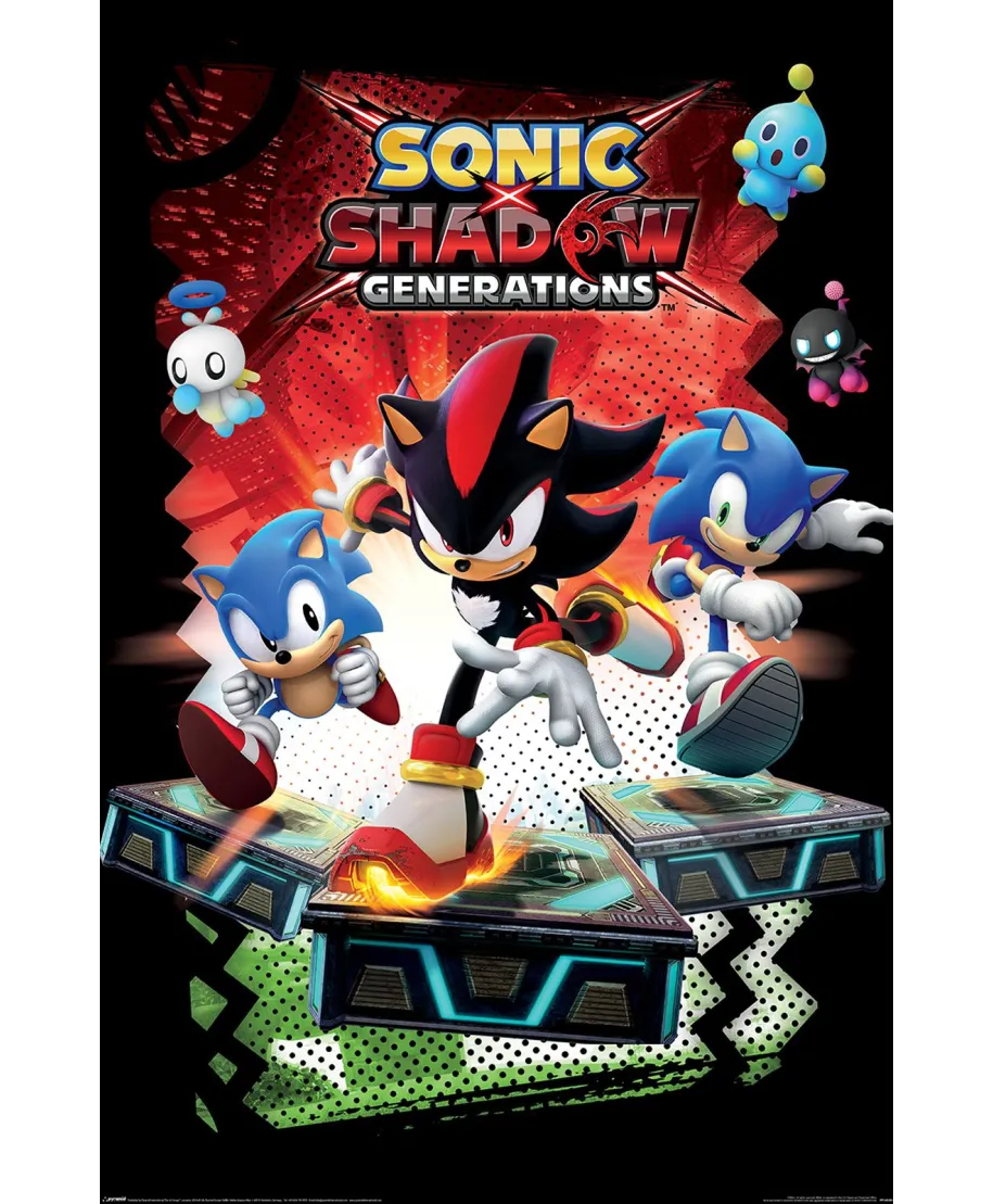 Sonic Shadow Generartions - plakat