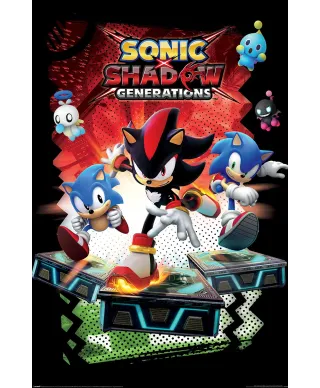 Sonic Shadow Generartions - plakat