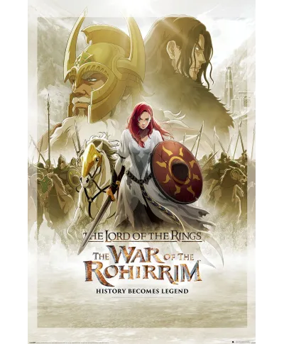 Władca pierścieni Wojna Rohirrimów - plakat