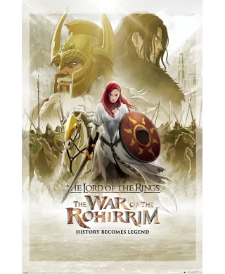 Władca pierścieni Wojna Rohirrimów - plakat